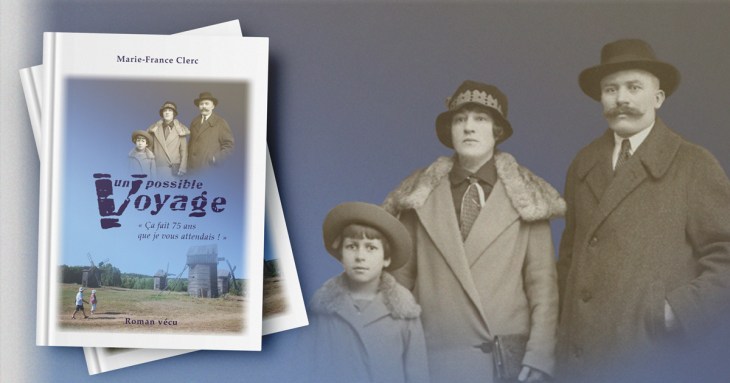 Couverture du roman Un possible voyage de Marie-France-Clerc