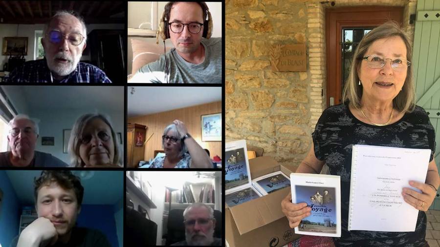 Roman Un possible Voyage. Conférence. Livraison